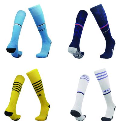 China 2022-23 Season New Breathable Club Knee High Sports Football Sock Breathable Team Soccer Socks Thai Quality National Anti Slip for sale