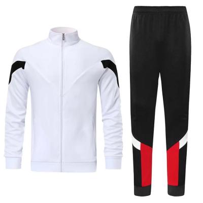 China Jackets Wholesale 2021/22 Thailand New Quality Football Jacket Style White Men Soccer Training Tracksuits for sale