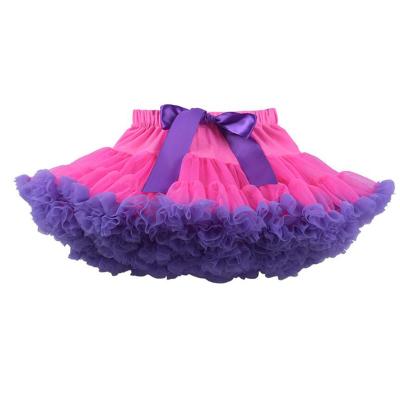 China high quality pink and purple Princess Tutu Skirts from Anti-wrinkle for sale