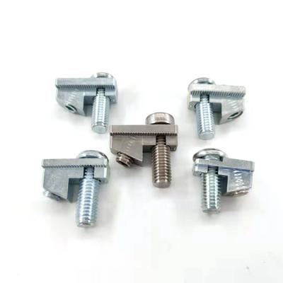 China Heavy industry almighty connector with integrated right angle slot buckle fixed fittings for industrial aluminum boat t profiles for sale