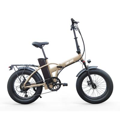 China 500w 48V SMT Lithium Aluminum Alloy Mountain Bike Full Suspension Folding Tire Powerful Electric Ebike Fat Bike Electric Bicycle for sale