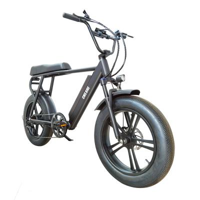 China Alloy CMSTD-M7 48V500W Fat Folding Electric Bicycle 20Inch Tire E Bike Scooter 40km/h 6 Speed ​​Aluminum Ebike for sale