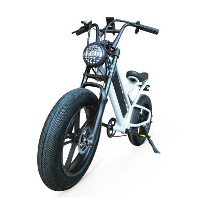 China Alloy CMSTD-M8 20*4.0 48V500W Big Power 40KM/H Aluminum Drop Shipping Mountain E Bike Fat Tire Electric Bicycle Snow Bike for sale