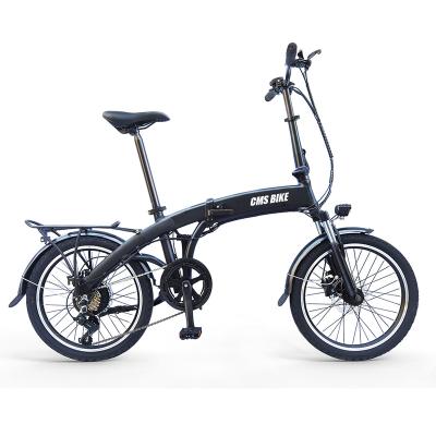 China CMSTD-20HTN 36V250W 20inch Aluminum Alloy Motor Electric Bicycle 36V7.8AH Lithium Battery Folding City Assisted Electric Bike for sale