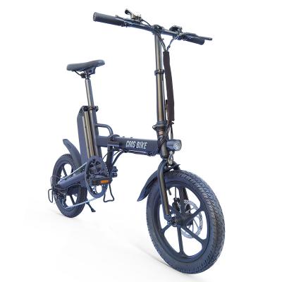 China CMS-F16 Alloy Electric Mountain Bike 250W 36V 13Ah Small Aluminum Folding Electric Bicycle Bicicleta ElectricaMore for sale