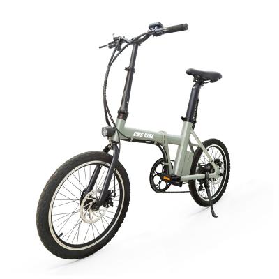 China New CMSTD-20ZGM folding aluminum electric bicycle 36V250W 7.8AH lithium ultra light high power electric bike for sale