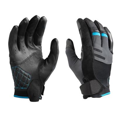 China Manufacturer Long Finger Mountain Bike Gloves Windproof Cycling Bicycle Gloves for sale