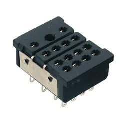 China relay socket 18F 4C A for relay MY4 PCB mount for sale