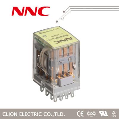 China industrail control relay NNC68BZL, NNC68BVL, 2pole 4pole with led with test button socket type relay MY4NJ for sale