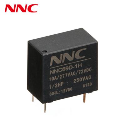 China Clion NNC69D 32F miniature pcb relay with 10A Switching Capability 12 volt pcb relay for Industrial Control for sale