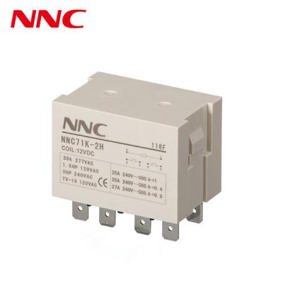 China Clion NNC Power Relay NNC71K(JQX- 116F), electromagnetic relay dc 12V HHC71K flange PCB type for sale