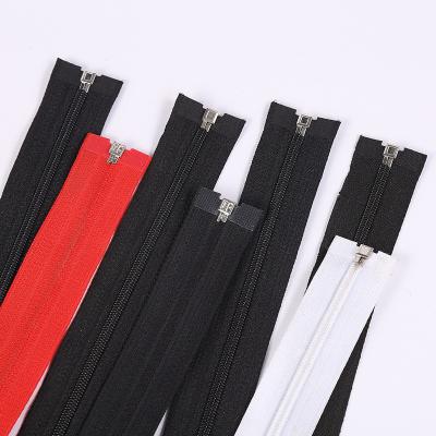 China Auto Lock Universal Custom Zipper #3 Nylon Band Roll With Metal Slider for sale