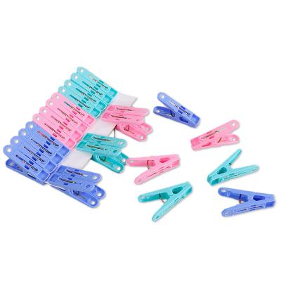 China High Strength Hot Sale Plastic Clothespins Mini ClothesLine Rope Clips Socks Clip Laundry Clothes Pin Clothes Pegs for sale