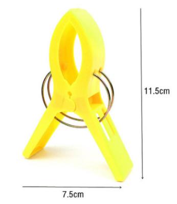 China Travel Fast Delivery Sun Bed Clip Pegs Beach Towel Clips Plastic Laundry Clips for sale