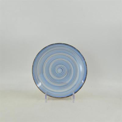 China High Quality And Good Price Ceramic Stoneware Dinnerware Sustainable Hand Painted Stoneware Dishes for sale