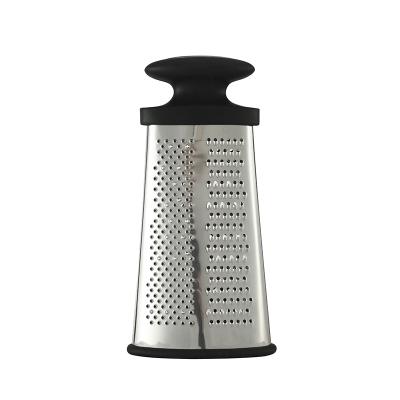 China Sustainable Cheese Grater Box Professional Cheese Grater Box Stainless Steel With Non-slip Bottom for sale