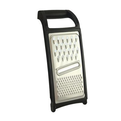 China Viable Multifunctional Vegetable Dish/Chopper Zester Slicer Grater 3 in 1 Cheese Stainless Steel Grater for sale