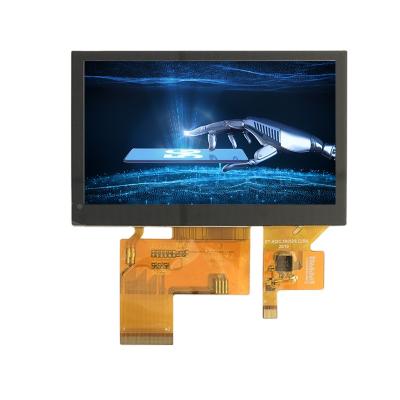 China low price 800x480 rgb factory show small size 4.3 inch screen pct tft display panel lcd module 4.3 for sale