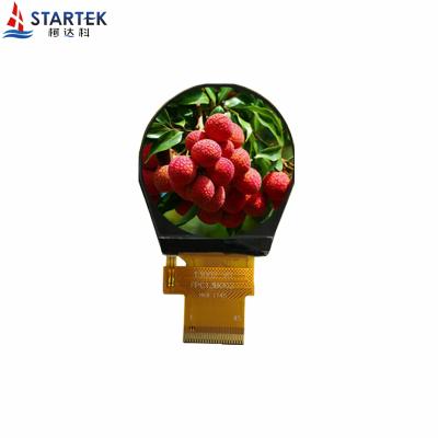 China Shenzhen startek 1.3 small 1.3 inch 240*240 ST7789V RGB SPI round tft lcd display price for sale