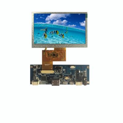 China 4.3 inch 480*272 LCM, HD MI interface transfer board, high brightness, 4.3 TFT LCD for sale