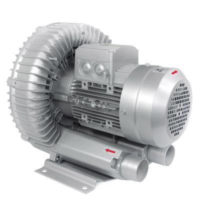 China Oxygen blower for decoration duct fan 3HP 2.2KW220v inflatable wood chip blower for sale