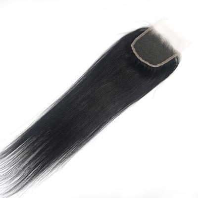 China Hot Selling HD Thin Invisible 4*4 Silky Straight Wave Lace Up Closure Original Brazilian Remy Hair Straight Curly Body Wave Hair Extension for sale