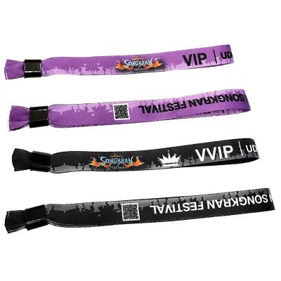 China Cheap Custom Party/Event/Music Concert/Logo Wrist Band Vip Event Wristband Festival Cloth Wristbands Promotion Fashion For Events for sale