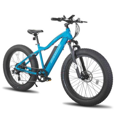 China Wholesale Fat Tire Mountain ebike e mtb Snow Beach Aluminum Alloy JOYKIE 26 Inch 500W 48V Electric Bicycle for sale