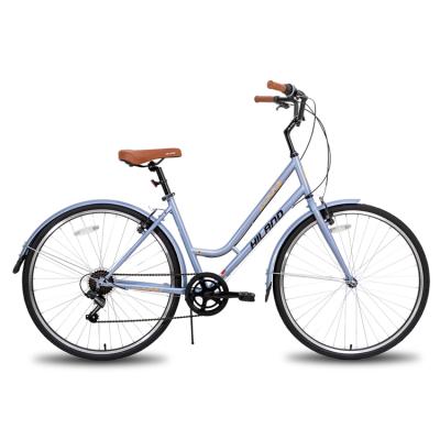 China Popular Ladies Bike JOYKIE Bicycle Manufacturer Classic Retro 700C Step By Women City Bike With 7 Speeds for sale