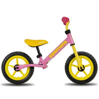 China Best Baby Bike JOYKIE Safety Material 12 Inch Toddler Training Bike Environmentally Friendly Colorful Balance Bike for sale