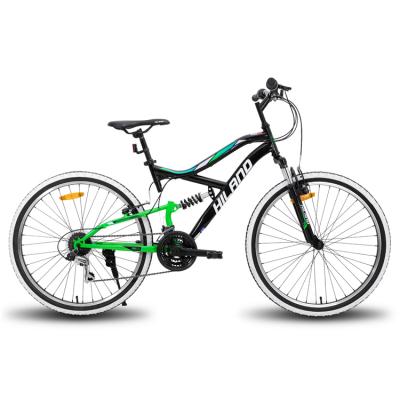 China JOYKIE Eu steel warehouse in running bicicletta 26 inch full suspension mountain bike for sale