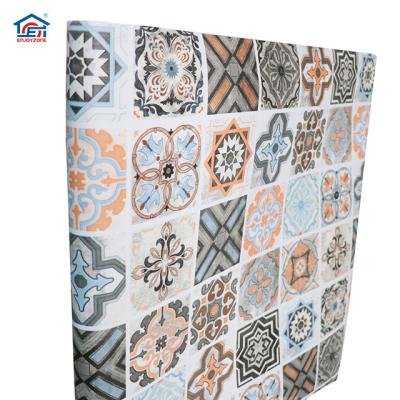 China Modern Self-adhesive Kitchen Sticker Bedroom Renovation DIY Wear-resistant Wall Rectified Paster Decor Floor Plastic Waterproof Stickers for sale