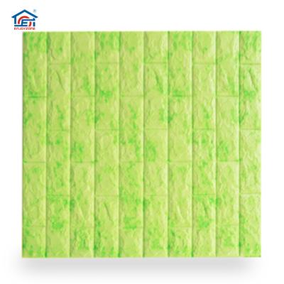 China Modem new for sale self adhesive PE foam brick 3d wall tiles home decoration wholesale wallpaper for sale