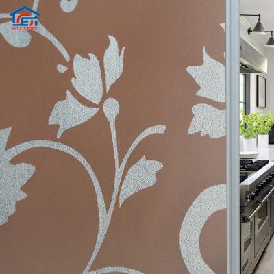 China PVC Self Adhesive Glass Decorative Waterproof Self Adhesive Film For Window for sale