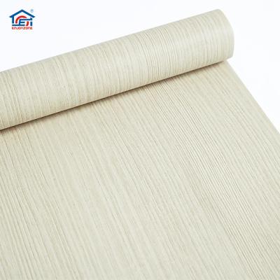 China Modern Laminated PVC Grain Furniture Panel MDF Wood Board Film Self Adhesive Backing Paper For Furniture for sale