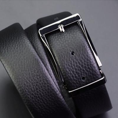 China Genuine Factory Wholesale OEM Fashion Business Belt Of Business Men's Leather Belts for sale