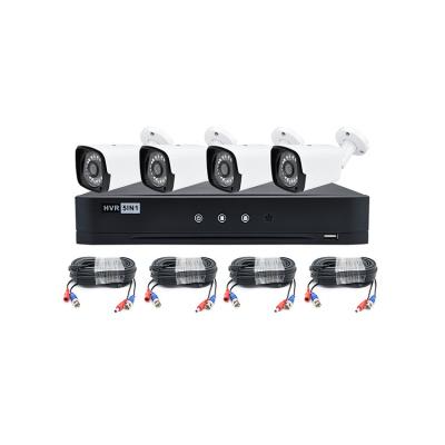 China Popular PAN-TILT KIT 4CH 1080P waterproof camera dvr 4channel security camera set dvr kit cctv system for sale