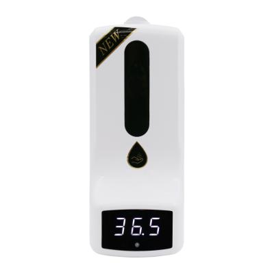 China Foam Automatic Soap Dispenser CE RoHS New Arrival Alcohol Dispenser Hand Sanitizer Dispenser k9 Temperature for sale