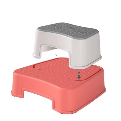 China Newest Design Kids Kitchen Multifunctional Top Quality Step Stool Acrylic Step Stool for sale