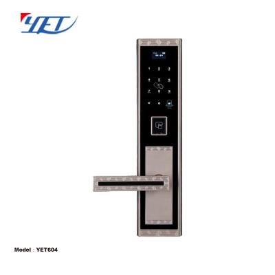 China Remote Control Access Door Lock Modern Anti-theft Anti-theft Card Anti-peep Code nfc Digital Locks for sale