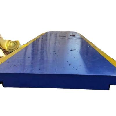 China Q235 Heavy Vehicle 80 Ton Pit Type Weighbridge Manufacturers Steel Truck Scale Weighbridge for sale