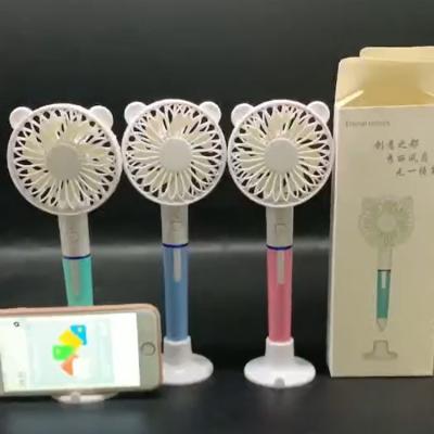 China Hand Pen Mini Fan Custom Portable LOGO Rechargeable Small Cooling Pen Fan New Arrival Fan for sale