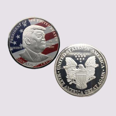 China 2020 USA President Support Souvenir Souvenir Coin Donald Trump Religious Custom Silver Gold Coins For Sale for sale