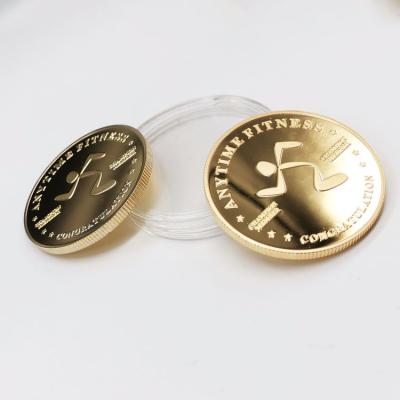 China Religious Souvenir Sports Metal Coin 2021 Mirrors Polished Custom Gold Coin for sale