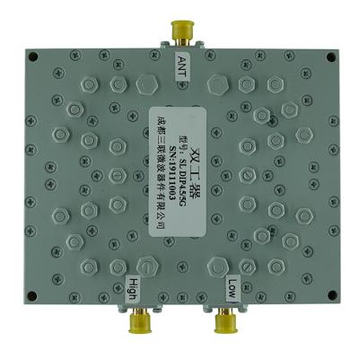 China Aluminumb 4.5G 5G Diplexer Duplexer Multiplexer Low Insertion For Satellite Communications Antenna for sale