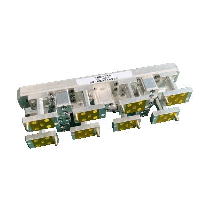 China Professional Design W WR10 Band Terahertz 8 Way Power Splitter Bandwidth 100M SL-PD8-W for sale