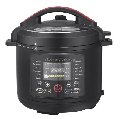 China New Design 6L Large Hotel Smart Cooker Multi Cooker Electric Multicooker Electric Pressure Cooker for sale