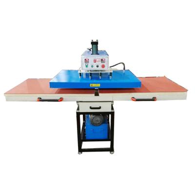 China Garment Shops Hydraulic Bottom Slide Dual Stations Heat Press Machine with 40*60cm for T-shirt/T-shirt/Tank Top/Sportswear/Polo Cloth for sale