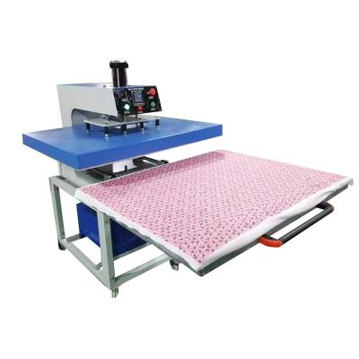 China Garment Shops Pneumatic/Hydraulic Slide Drawer Heat Press Machine With 80*100cm For Jersey/Skirt/Sportswear/Polo T-shirt Socks /towels for sale