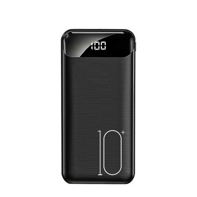 China Factory Wholesale Lower Prices LED Display Phone Charger Digital Display Power Bank 10000mAh For Huawei For Samsung For Iphone for sale